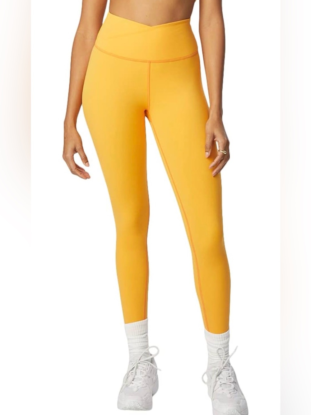 Sincerely Jules for Bandier High-Rise Yellow  The Rue Crossover Legging